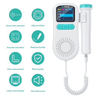 Portable Baby Heartbeat Doppler